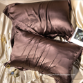 Pure color double-sided silk beauty pillowcase